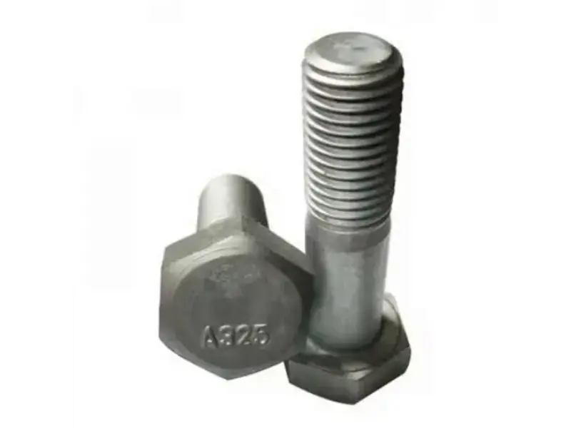 ASTM A325 الترباس الهيكلي الثقيل من الصلب الكربوني عالي الشد