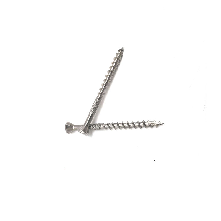 مسامير متخلفة من الفولاذ المقاوم للصدأ SS Grub Set Industry 80mm Cross Cross غاطس Head Self التنصت Screw